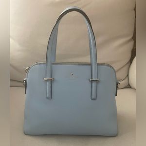 Kate Spade light blue satchel